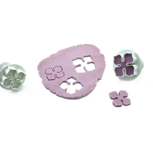 Découpoirs éjecteurs hortensia Patisdécor (x 3)
