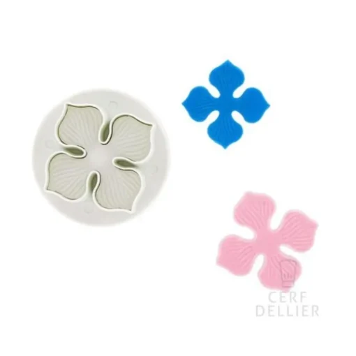 Découpoirs éjecteurs hortensia Patisdécor (x 3)
