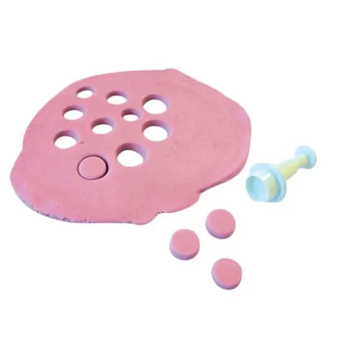Découpoirs éjecteurs mini ronds Patisdécor (x 3)