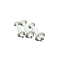 Découpoirs éjecteurs mini-étoile Patisdecor (x 3)
