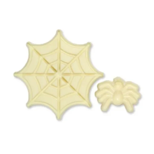 Découpoirs relief araignée et toile (x2)