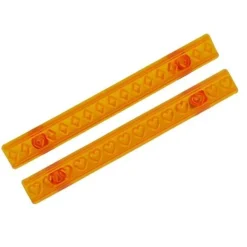 Découpoirs rubans cœurs et diamants (jeu de 2)
