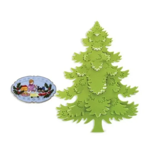 Découpoirs Sapin et décors de Noël (jeu de 5)