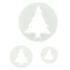 Découpoirs sapins (x 3)