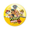 Disque azyme Pat Patrouille jaune 20 cm