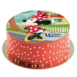 Disque gâteau azyme Minnie Mouse 20 cm - DDM 07/24