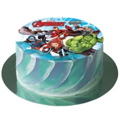 Disque gâteau en azyme Avengers 15,5 cm - DDM 05/24
