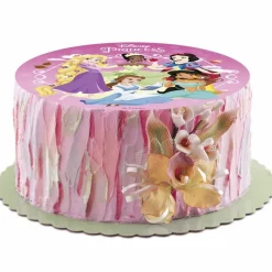 Disque gâteau en azyme Princesses Disney 15,5 cm