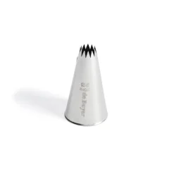 Douille cannelée petits fours inox Ø 8 mm 12 dents
