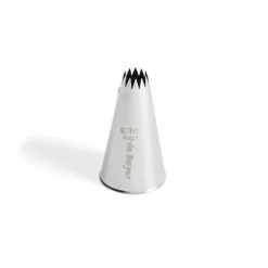 Douille cannelée petits fours inox Ø 10 mm 14 dents