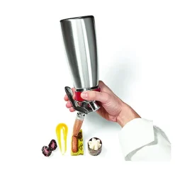 Douilles décoration inox pour siphon ISI (x3)