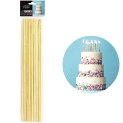 Dowel rods bois pour pièce montée 29,5 cm (± 12)
