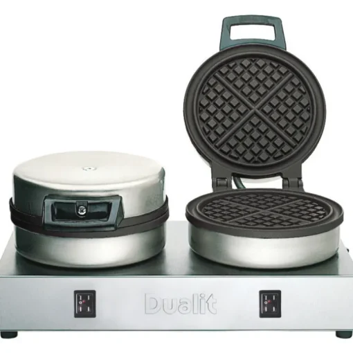 Dualit gaufrier double rond