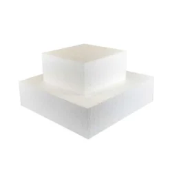 Dummy carré contours arrondis H7,5 cm - L25 cm