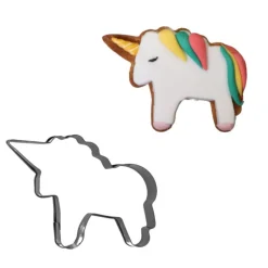 Emporte-pièce inox licorne
