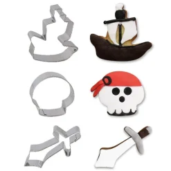 Emporte-pièce Pirates assortis (x3)