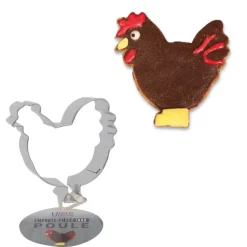 Emporte-pièce poule