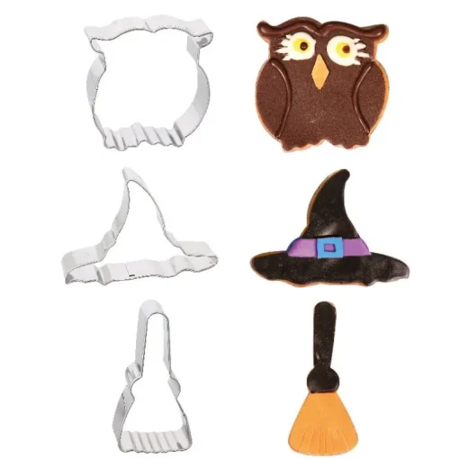 Emporte-pièce Sorcier assortis (x3)