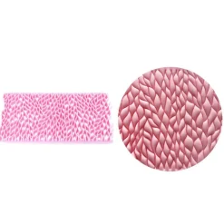 Empreinte effet matelassé veiné Patisdécor