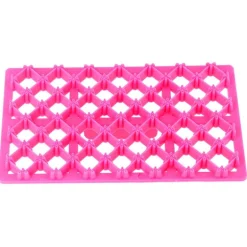 Empreinte effet matelassé broderie