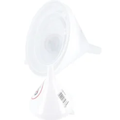 Entonnoir en polypropylène blanc