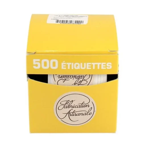 Etiquette adhésive Fabrication Artisanale (x500)