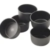 Exoglass 6 ramequins ronds 7 cm