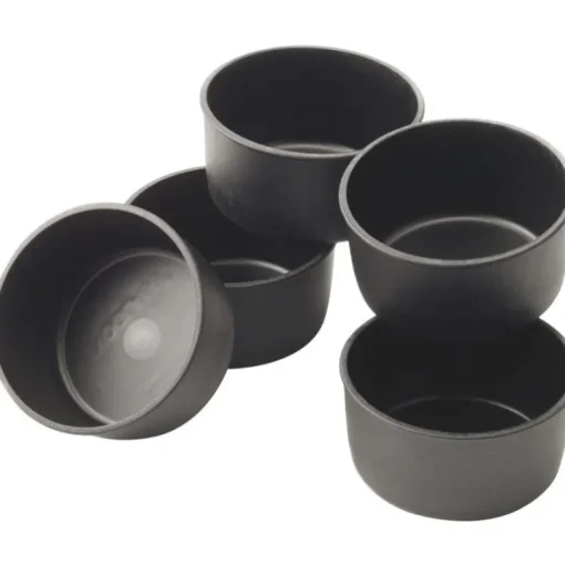 Exoglass 6 ramequins ronds 7 cm