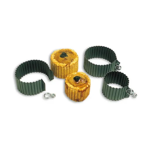 Exopan pâté en croûte rond cannelé hauteur 5 cm diamètre 8 cm