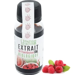 Extrait de framboise biologique 50 ml - DDM 03/25
