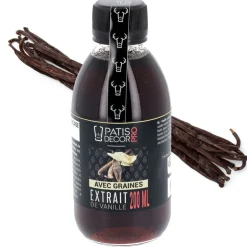 Extrait de vanille avec graines 200 ml