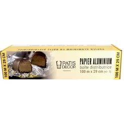 Film aluminium en boîte distributrice 100 m