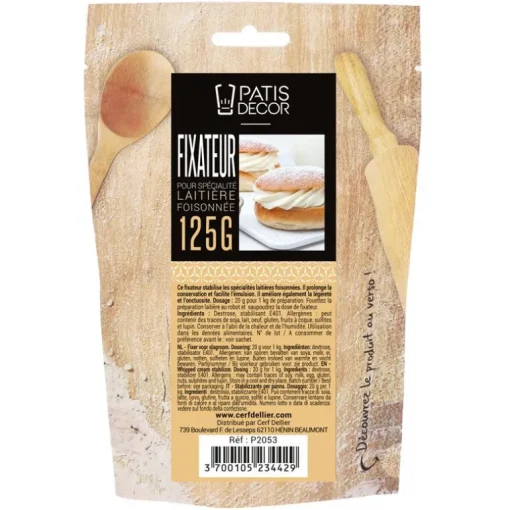 Fixateur pour spécialité laitière foisonnée 125 g