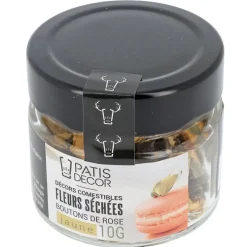 Fleurs séchées de roses jaunes 8 g