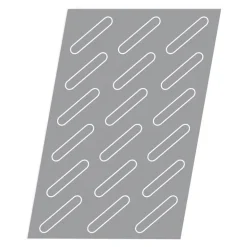 Flexipan Air plaque 600x400 de 18 éclairs 12,5x2,5 cm