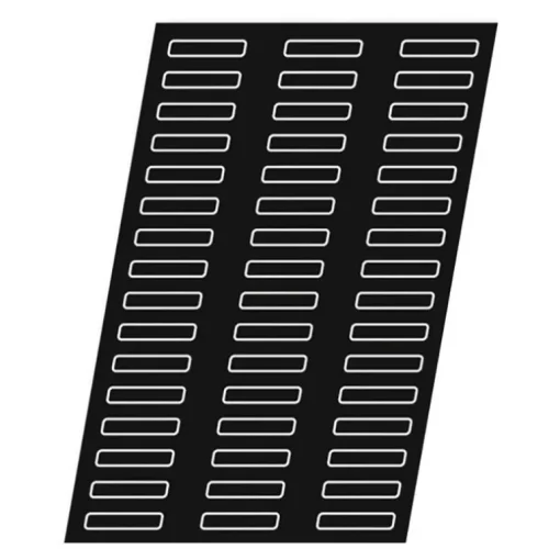 Flexipan GN 1/1 plaque de 42 demi-cylindres 8,5x1,7x1,5 cm