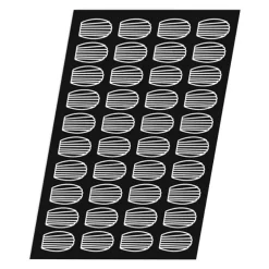 Flexipan GN 1/1 plaque de 27 madeleines 7,8x4,7 cm