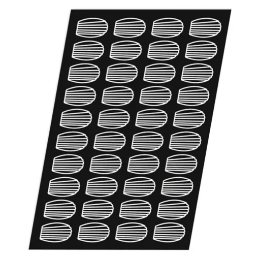 Flexipan GN 1/1 plaque de 27 madeleines 7,8x4,7 cm