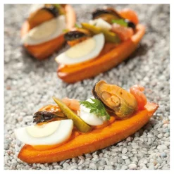 Flexipan 60x40 plaque de 48 barquettes 6,6x2,8 cm