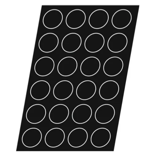 Flexipan 60x40 plaque de 24 cookies 7,8 cm