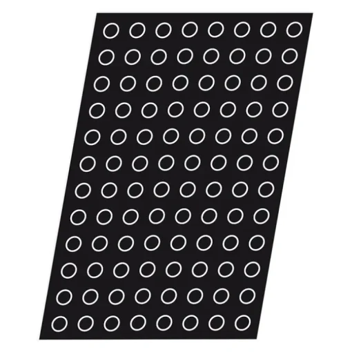 Flexipan 60x40 plaque de 45 demi- sphères inversées 2,6 cm