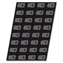 Flexipan 60x40 plaque de 32 oursons 6,6x3,7x1,8 cm