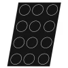 Flexipan 60x40 plaque de 12 quiches 10,5 cm