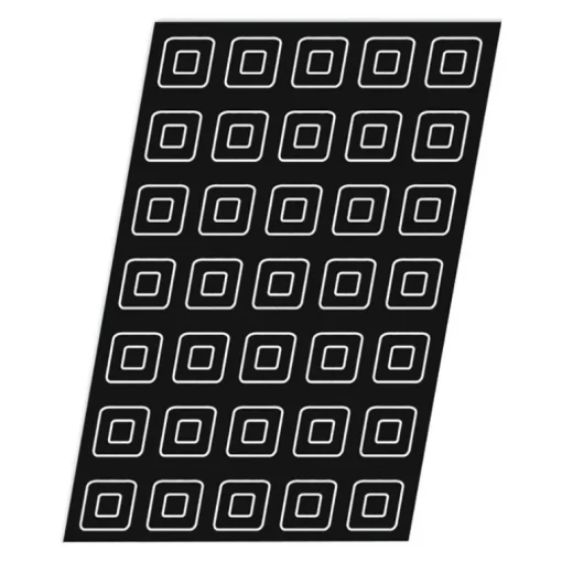 Flexipan 60x40 plaque de 35 savarins 5,6x5,6cm