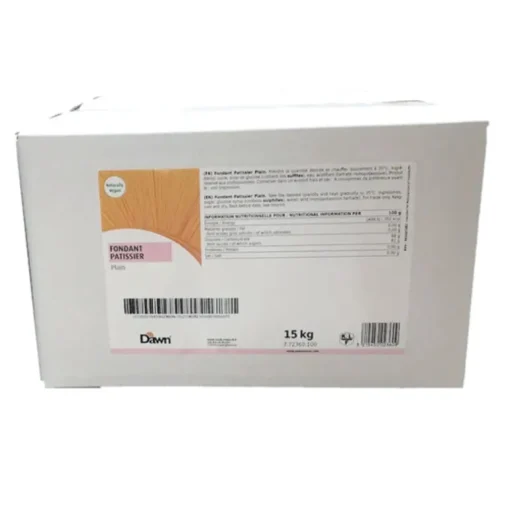 Fondant pâtissier blanc 15 Kg