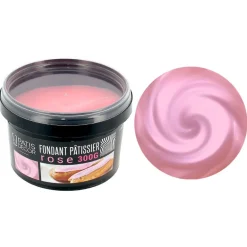 Fondant pâtissier rose 300 g
