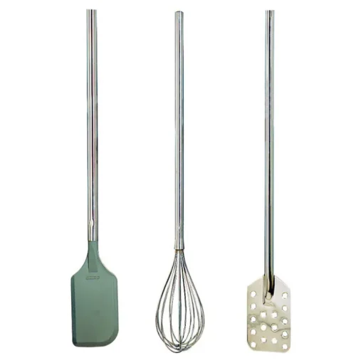 Fouet géant inox 120 cm