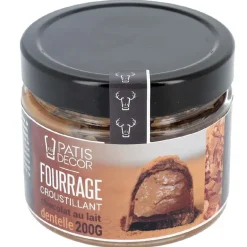 Fourrage croustillant au chocolat au lait et brisures de crêpes dentelles 200 g
