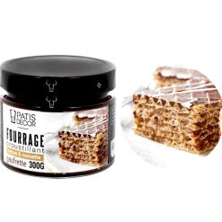 Fourrage croustillant cacao-noisette & gaufrette - 300 g