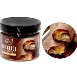 Fourrage croustillant goût chocolat-caramel biscuit - 300 g